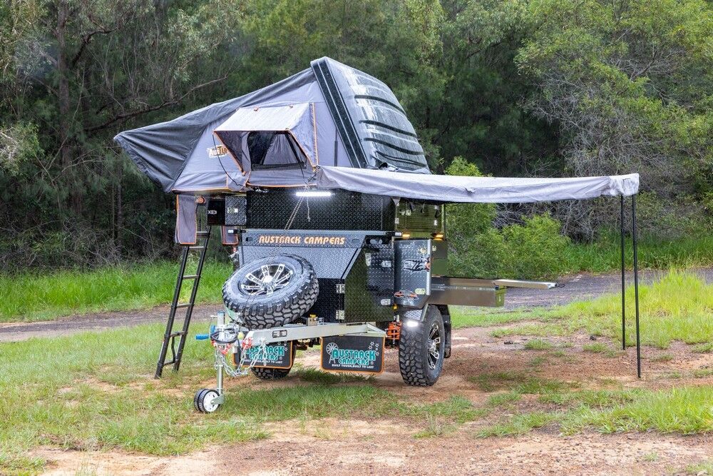 AusTuff Double Hard Shell Roof Top Tent - Image 3