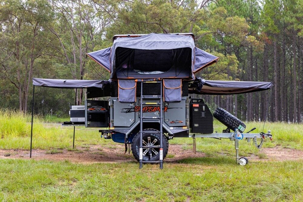 AusTuff Double Hard Shell Roof Top Tent - Image 2