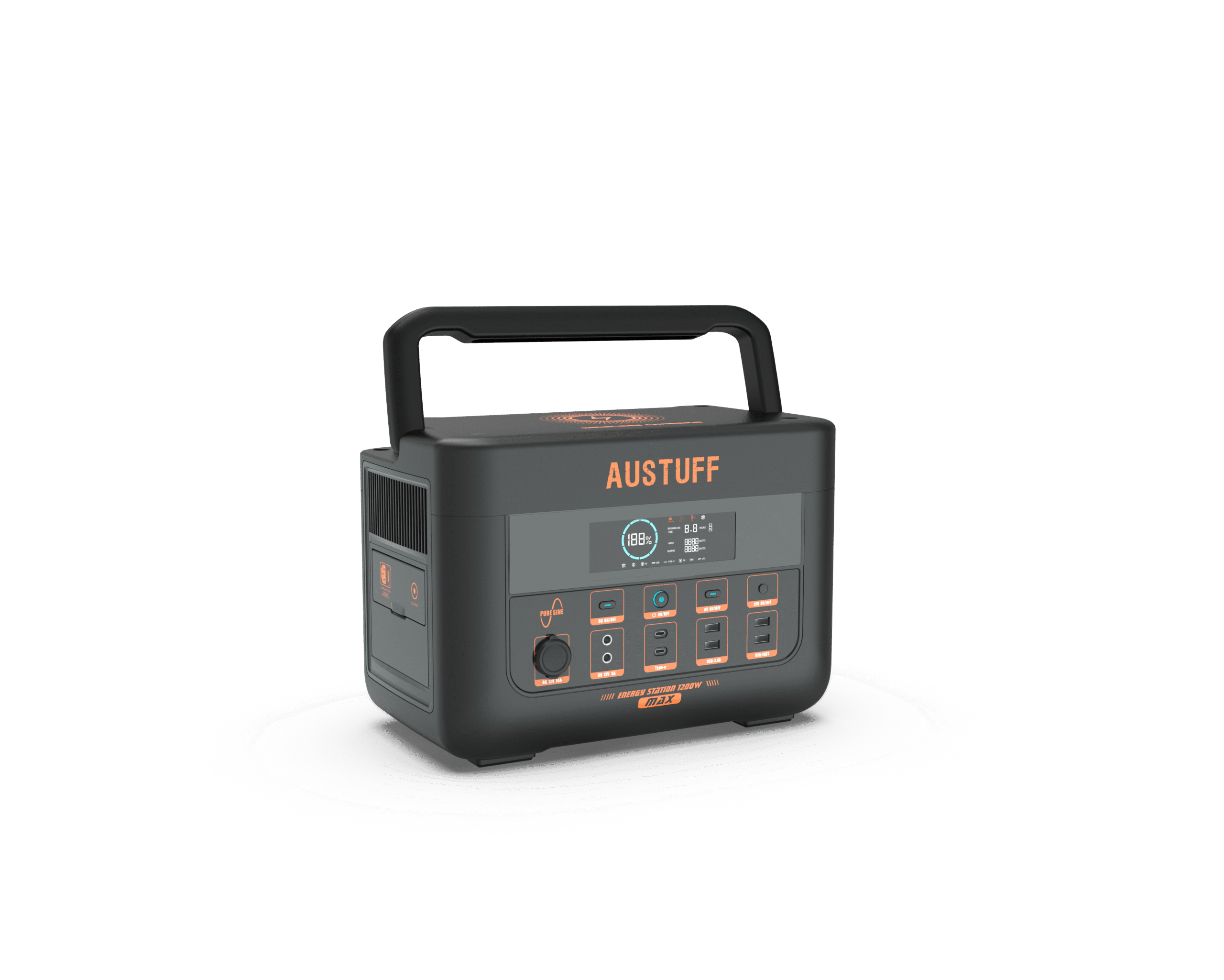 AusTuff 1200 POWER STATION - 1075Wh / 25.6V 42Ah (equivalent to 12.8V 84Ah)