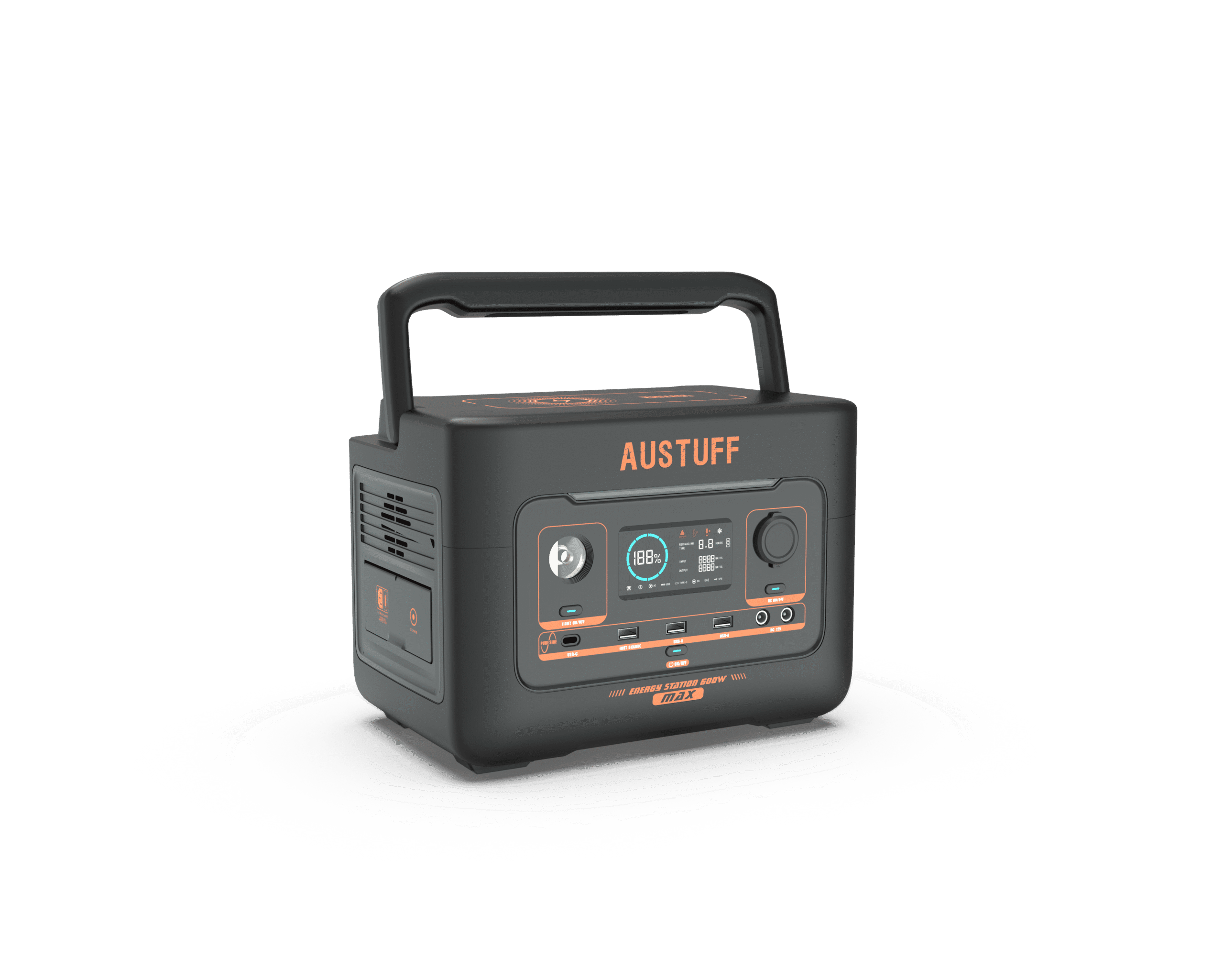 AusTuff 600 POWER STATION - 576Wh / 19.2V 30Ah (equivalent to 12.8V 45Ah)