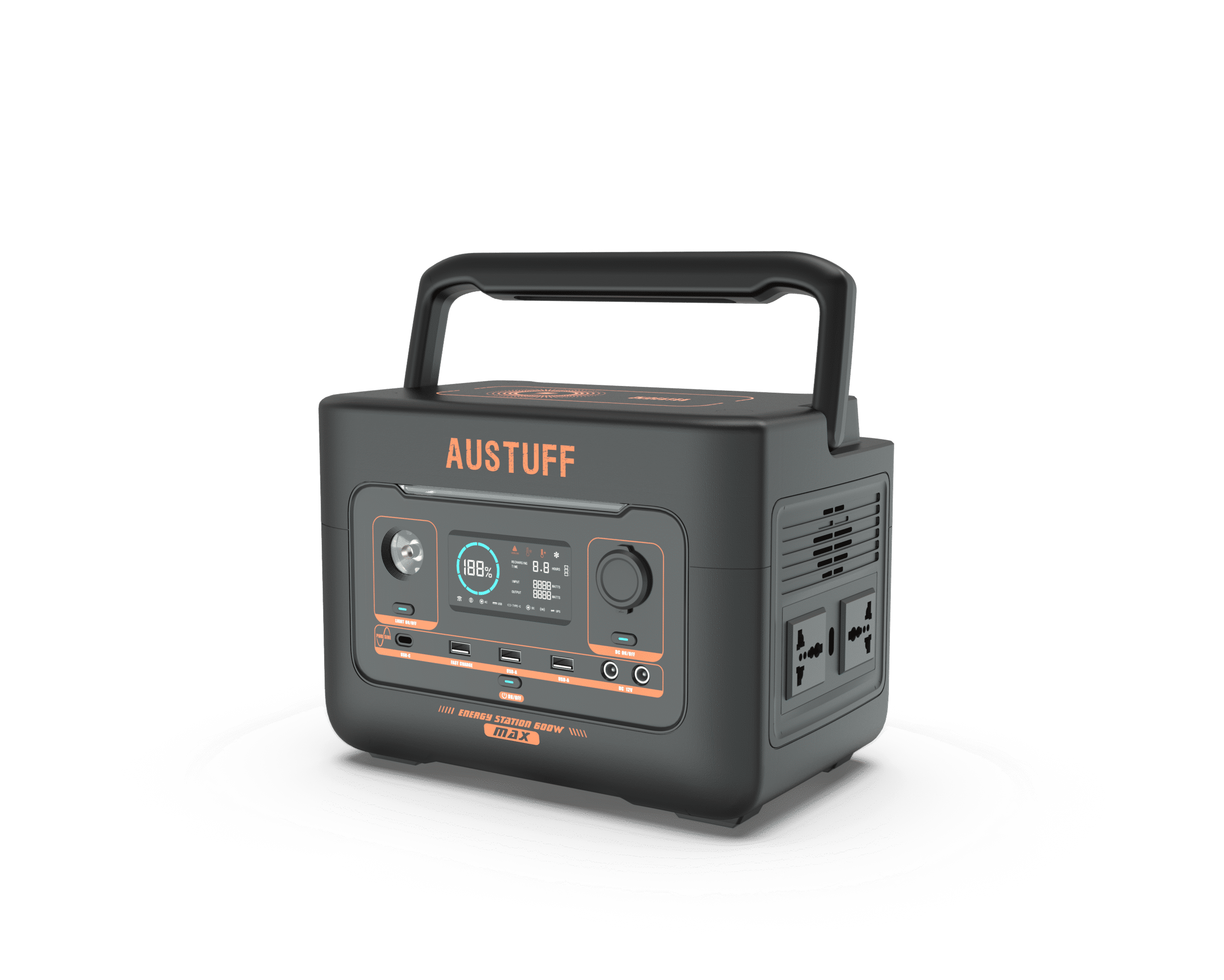 AusTuff 600 POWER STATION - 576Wh / 19.2V 30Ah (equivalent to 12.8V 45Ah) - Image 4
